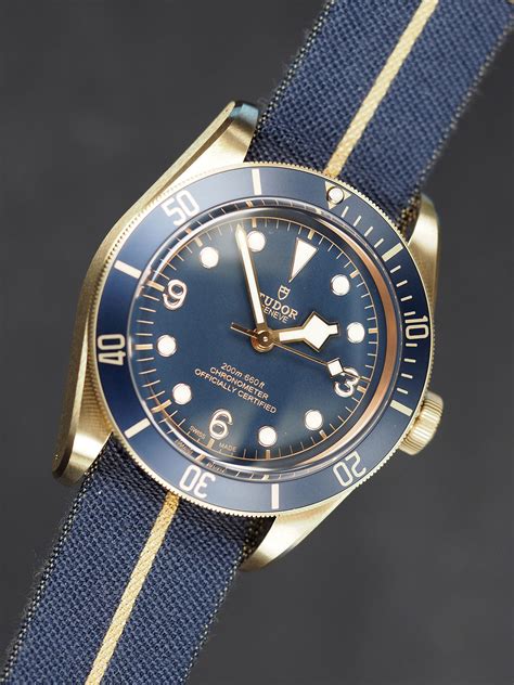 tudor black bay bronze blue.